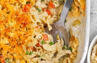 Chicken Noodle Casserole from Scratch