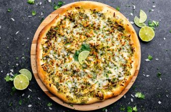 Cilantro Lime Chicken Pizza