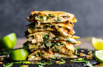 Cilantro-Lime Chicken Quesadillas