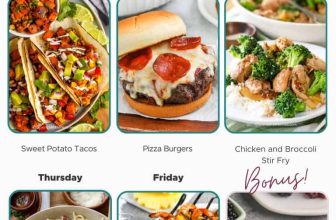 Weekly Meal Plan Aug 12, 2024
