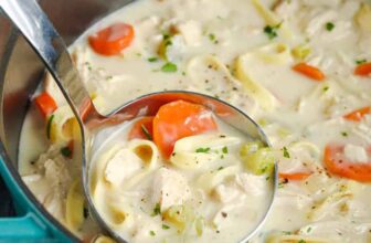 Creamy Chicken Noodle Soup – Spend With Pennies