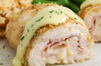 Oven Baked Chicken Cordon Bleu