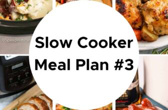 Slow Cooker Meal Plan #3
