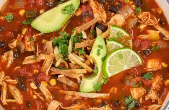 Chicken Tortilla Soup – Spend With Pennies