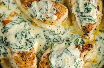 Creamy Chicken and Spinach – Spend With Pennies
