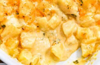 Easy Cheesy Potatoes – Spend With Pennies