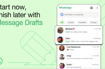 WhatsApp finally has a drafts feature