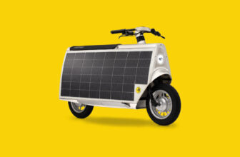 I’m kinda in awe of this goofy solar scooter