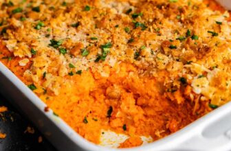 Cheesy Carrot Casserole – The Stay At Home Chef