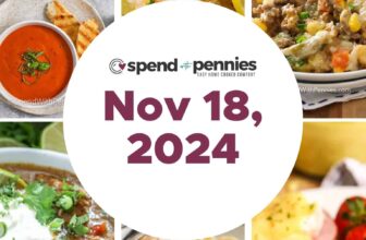 Weekly Meal Plan Nov 18, 2024