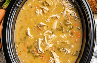 Slow Cooker Turkey Soup