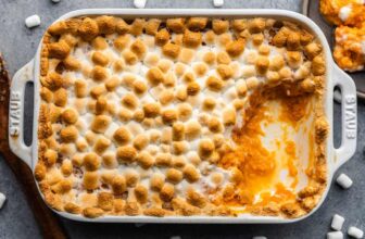 Sweet Potato Casserole with Marshmallows