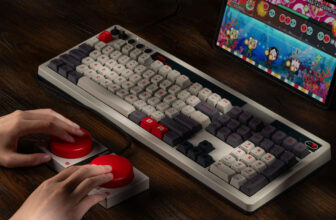 8BitDo has a new version of the Retro Mechanical Keyboard with a built-in numpad