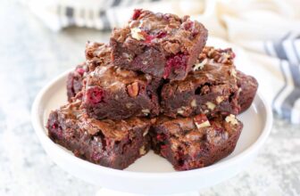 Cranberry Brownies – Barefeet in the Kitchen