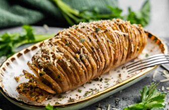 Garlic Herb Hasselback Potatoes – The Stay At Home Chef