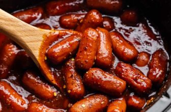 Hot Honey Garlic Lil’ Smokies
