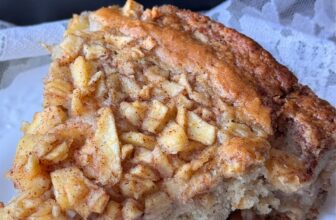 IRON SKILLET APPLE CAKE – The Southern Lady Cooks