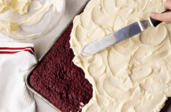 Red Velvet Sheet Cake – The Stay At Home Chef