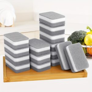 5/10pcs Esponja Mágica Multiuso – Dupla Face, Não Riscante para Pratos & Limpeza Doméstica – Ideal para Cozinha, Banheiro, Sala de Estar