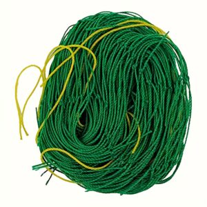 1pc Treliça De Jardim Verde Resistente De 4,98 Metros, Suporte De Planta De Escalada Ao Ar Livre De Plástico À Prova D’água, 10,16×10,16 Cm, Malhas Para Frutas, Vegetais, Uvas, Feijões, 27 Fibras