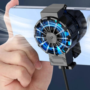Ventilador de Resfriamento para Celular Mini Turbo Hurricane X16 1pc, Radiador de Plástico Alimentado por USB para iPhone/Xiaomi, Tensão de Operação ≤36V, Não Requer Bateria, Ventilador Portátil
