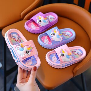 Chinelos Adoráveis de Coelhinho para Crianças – Antiderrapantes & Confortáveis para Uso Interno/Externo – Ideais para Meninos & Meninas, Todas as Estações