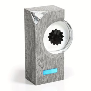 Lâmpada De Rítmo Musical Com Ferrofluido Dançante, Lâmpada De Mesa Magnética Sensível Ao Som, Luz Decorativa Para Escritório, Quarto, Cabeceira, Estudo, Lâmpada De Exibição De Ferrofluido, Ornamentos Criativos, Presentes De Ciência De Alta Tecnologia Para Aniversário, Halloween E Natal