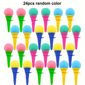 24 Brinquedos de Sorvete de Trombeta Pequena