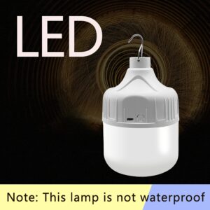 Lâmpada de carregamento USB, pode usar linha de carregamento de telefone celular, doméstico, iluminação de emergência, pequenas lâmpadas, adequadas para iluminação de pequena faixa