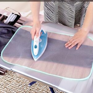 1pc Tapete de Malha de Poliéster Durável para Passar – Resistente a Altas Temperaturas, Antiaderente, Protege Roupas & Ferro, Fácil de Limpar, Várias Cores Disponíveis