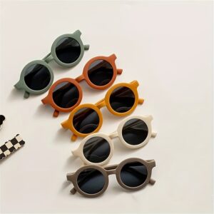 Óculos Estilo Coreano para Meninos e Meninas, Óculos de Moda com Lentes Decorativas, Óculos de Festa, Presentes de Halloween e Natal