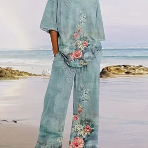 Flor Vintage Azul