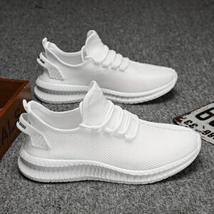 Tênis Slip-on Masculino – Calçados Esportivos – Sapatos Leves e Respiráveis para Caminhada