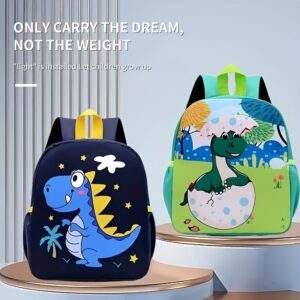 Mochila escolar nova, mochila com estampa de animal cartoon para meninos e meninas