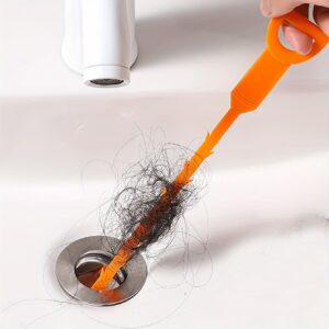 Ferramenta de desentupimento de ralo de cabelo 1pc, coletor de cabelo de esgoto, ferramenta de desobstrução de tubulação, ferramenta de remoção de cabelo de ralo para esgoto, pia da cozinha, banheira do banheiro