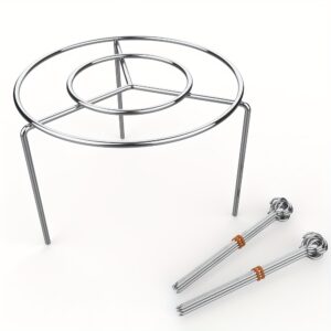 1 Conjunto de Churrasco em Aço Inoxidável + Espetos, Conjunto de Churrasco, Fritadeira de Ar, Forno, Churrasco, Espetos, Suprimentos de Cozinha, Cozimento, Adequado para Carne, Peixe, Vegetais, Frutas, Festas de Férias, Reuniões, Presentes