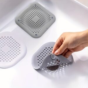 1pc Coletor de Cabelo, Filtro Anti-Entupimento para Pia, Tampa de Dreno de Chuveiro e Banheira, Plugue Desodorizante de Silicone para Cozinha, Ferramentas de Banheiro