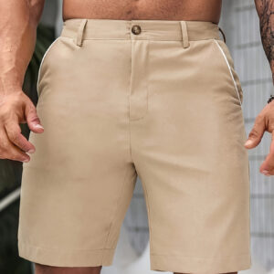 Shorts Casuais Masculinos, Shorts Esportivos Chic e Elásticos para o Verão ao Ar Livre