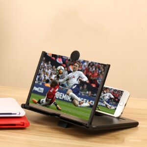 1pc Lupa para Celular com Tela 3D Projetor de Lupa de Vídeo de Alta Definição