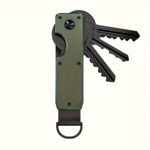 Organizador de Chaves Metálico Elegante – Suporte Compacto para 2-6 Chaves, Design Minimalista Estiloso, Ideal para o Uso Diário, Estilo Simples