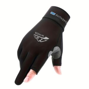 Luvas de Pesca Leves e Respiráveis Absorventes para Homens e Mulheres