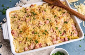 Chicken Cordon Bleu Casserole – The Stay At Home Chef