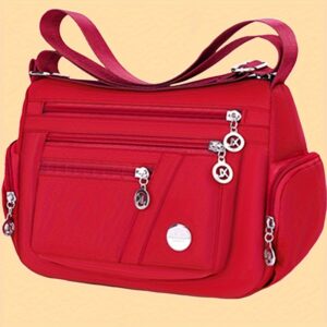 Nova Bolsa Feminina Multi-Bolso Grande Capacidade Bolsa Transversal de Ombro Único Moda Bolsa de Viagem All-Match