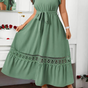 Vestido Casual de Moda com Temperamento
