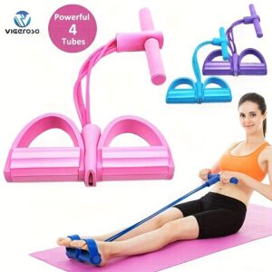 Conjunto de Faixas de Resistência para Academia em Casa – Tecido EVA, Tensão Leve, Empilhável, Treino de Corpo Inteiro, Treinamento de Força do Core e Parte Superior do Corpo, Melhoria da Flexibilidade, Equipamento de Fitness