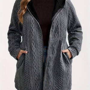 Casaco Plus Size Feminino