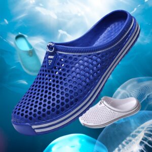 Sapatos confortáveis de sola macia antiderrapante, elegantes e respiráveis em EVA para homens