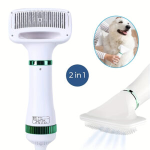 Secador de Cabelo com Pente para Higiene Canina