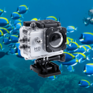 Câmera Digital À Prova D’água [cartão TF Não Incluído] – Com Acessórios Para Capacetes, Ciclismo, Máscara De Descompressão