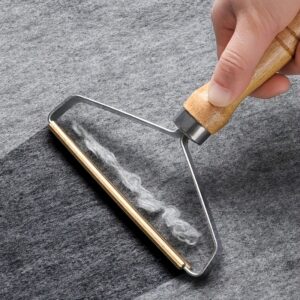 PetPro Multi-Surface Pet Hair Remover Scraper – Escova de Lint de Aço para Limpeza Profunda em Carpetes, Sofás e Móveis – Não Elétrico, Operação Manual para Cães e Gatos, Sem Bateria